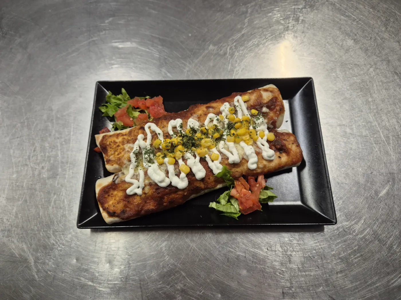 Enchilada roja s junećim biftekom